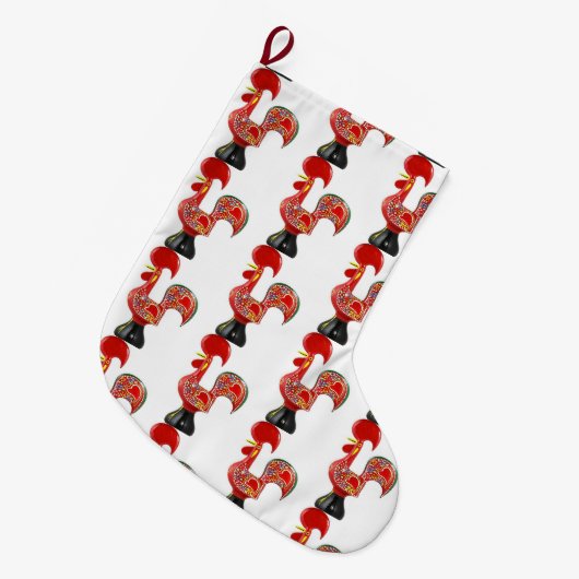 Portugese ontwerpen  grote kerstsok (Voorkant (Hangend))
