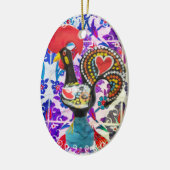 Portugese ontwerpen keramisch ornament (Links)