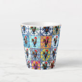 Portugese ontwerpen latte mok (Voorkant)