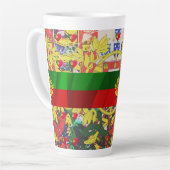 Portugese ontwerpen  latte mok (Linkerhoek)