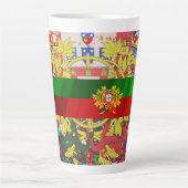 Portugese ontwerpen  latte mok (Voorkant)