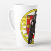 Portugese ontwerpen  latte mok (Linkerhoek)