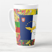 Portugese ontwerpen latte mok (Linkerhoek)