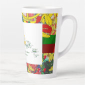Portugese ontwerpen latte mok (Rechts)