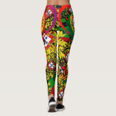 Portugese ontwerpen leggings (Achterkant)