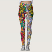 Portugese ontwerpen leggings (Voorkant)