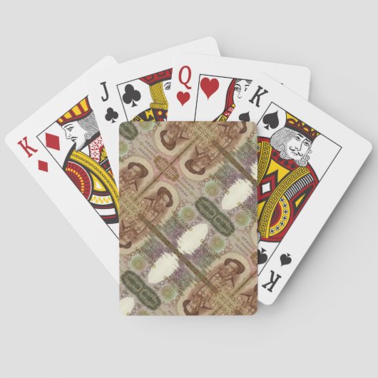 Portugese ontwerpen pokerkaarten (Achterkant)