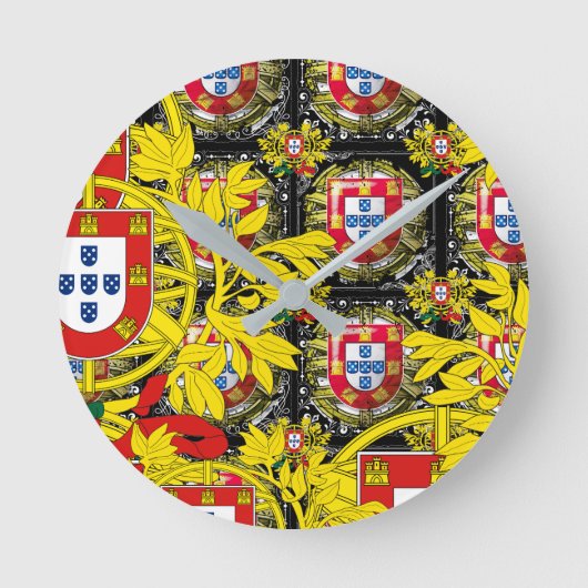 Portugese ontwerpen  ronde klok (Voorkant)