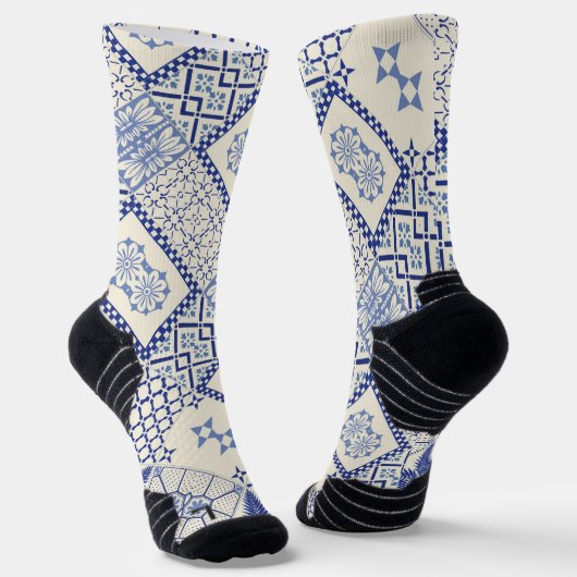 Portugese ontwerpen sokken (Gebogen)