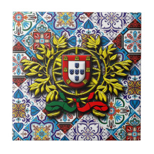 Portugese ontwerpen  tegeltje