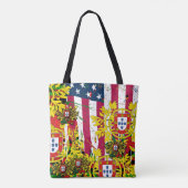Portugese ontwerpen tote bag (Achterkant)
