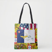 Portugese ontwerpen tote bag (Voorkant)