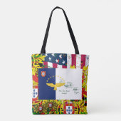 Portugese ontwerpen tote bag (Achterkant)