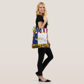 Portugese ontwerpen tote bag (Op model)
