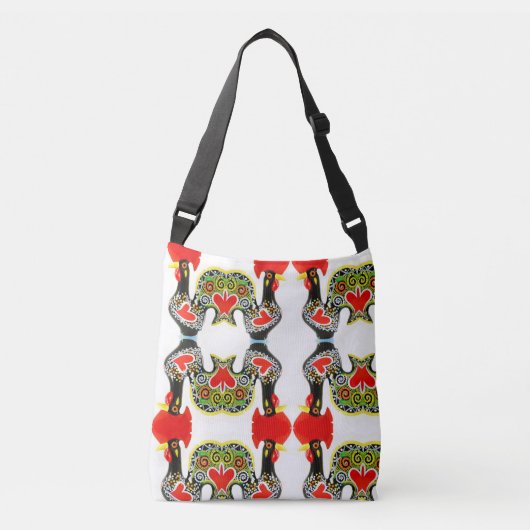 Portugese ontwerpen Tote Crossbody Tas (Voorkant)