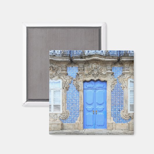 Portugese paleisdeur magneet (Voorkant / Achterkant)