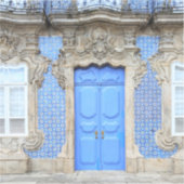 Portugese paleisdeur sticker (Voorkant)