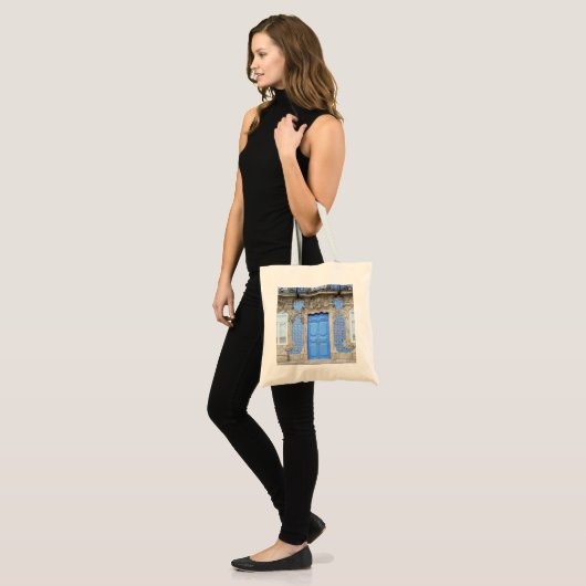 Portugese paleisdeur tote bag (Voorkant (model))