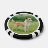 Portugese Podengo Poker Chips (Enkel)
