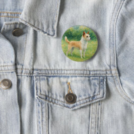 Portugese Podengo Ronde Button 5,7 Cm