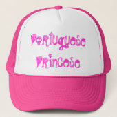 Portugese Princese Trucker Hat Trucker Pet (Voorkant)