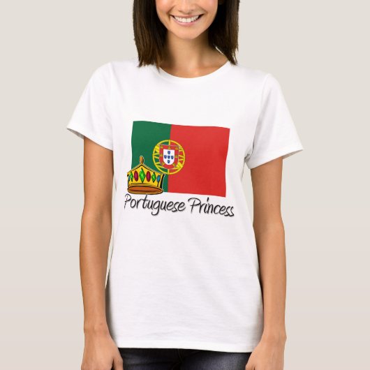 Portugese prinses t-shirt (Voorkant)