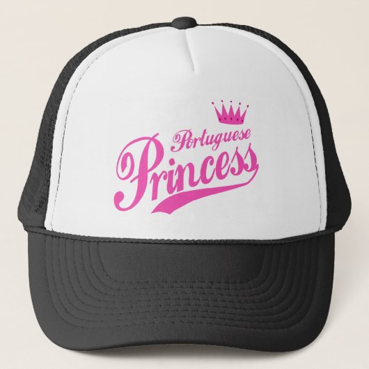 Portugese prinses trucker pet (Voorkant)