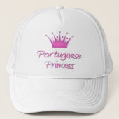 Portugese prinses trucker pet (Voorkant)