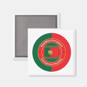 Portugese Republiek Magneet (Voorkant / Achterkant)