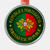 Portugese Republiek Metalen Ornament (Voorkant)