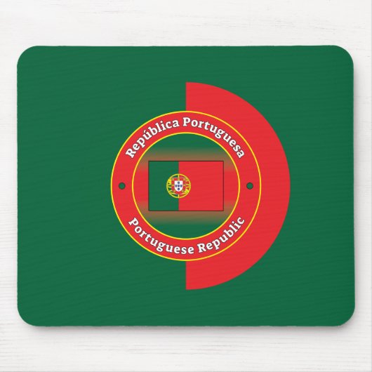 Portugese Republiek Muismat (Voorkant)