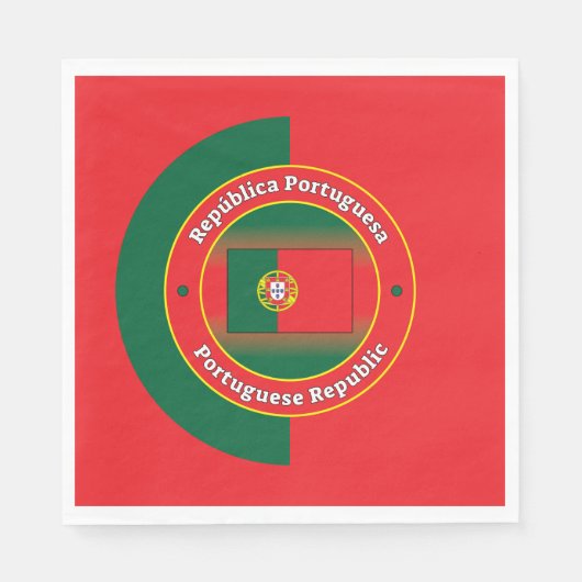 Portugese Republiek Servet (Voorkant)
