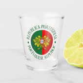 Portugese Republiek Shot Glas (Voorkant)