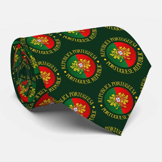 Portugese Republiek Stropdas (Opgerold)