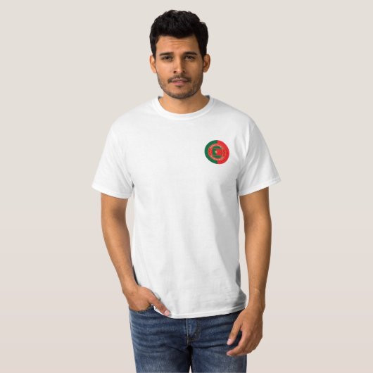 Portugese Republiek T-shirt (Voorkant volledig)