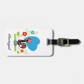 Portugese rooster bagagelabel (Voorkant horizontaal)