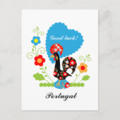 Portugese rooster briefkaart (Voorkant)