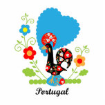 Portugese rooster fotobeeldje sleutelhanger<br><div class="desc">De Portugese Rooster van Luck of de Portugese Barcelos Rooster is een van de populairste Portugese symbolen. In het buitenland is het bekend als de Portugese rooster of haankreeft. Je kunt deze haan vinden in elke hoek van Portugal, het is een populair souvenir. Deze rooster met kleine harten en bloemen...</div>