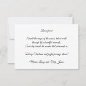 Portugese Rooster Giften en Baubles Parade kaart (Achterkant)