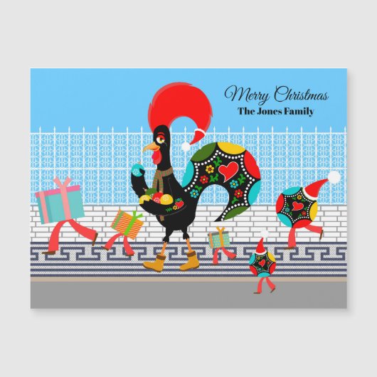 Portugese Rooster Gifts en Baubles Parade (Voorkant)