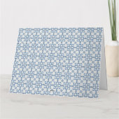 Portugese Rooster Gifts en Baubles Parade Kaart (Achterkant)