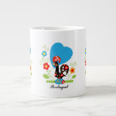 Portugese rooster grote koffiekop (Voorkant)