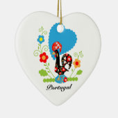 Portugese rooster keramisch ornament (Rechts)