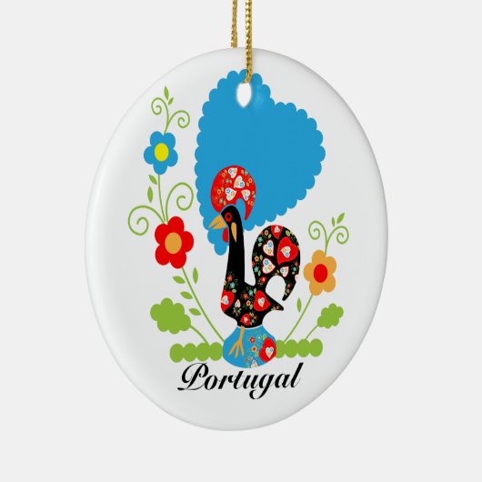 Portugese rooster keramisch ornament (Rechts)