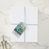 Portugese Rooster Kerstmis feestelijke rit Cadeaulabel (Met Touw)