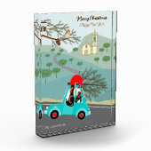 Portugese Rooster Kerstmis feestelijke rit Fotoblokken (Links)