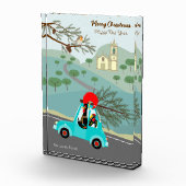 Portugese Rooster Kerstmis feestelijke rit Fotoblokken (Rechts)