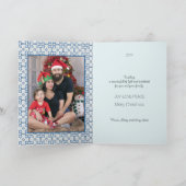 Portugese Rooster Kerstmis feestelijke rit Kaart (Binnen)