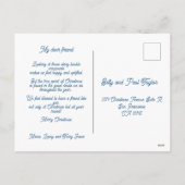 Portugese Rooster Kerstmis holly bauble Feestdagenkaart (Achterkant)