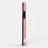 Portugese rooster met rode polka-stippen Case-Mate iPhone case (Achterkant/rechts)